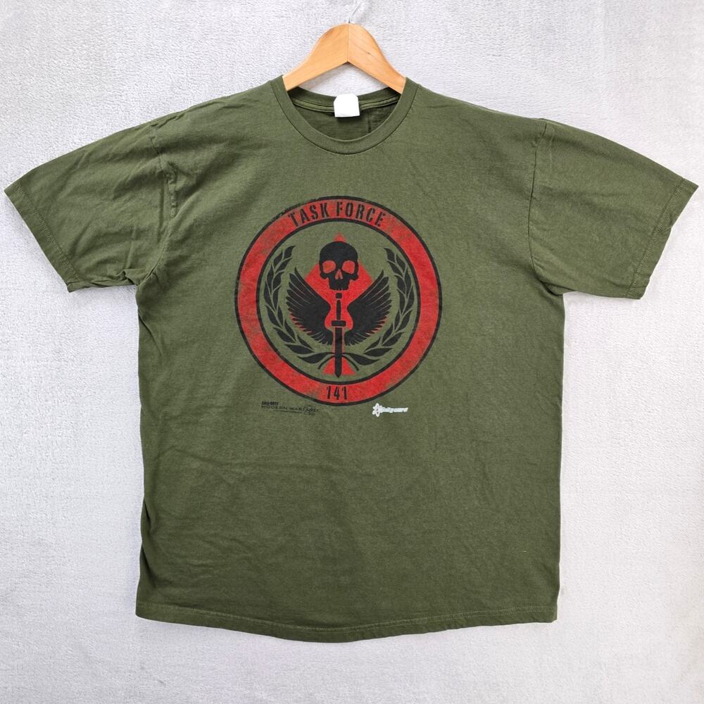 Vtg Call Of Duty Modern Warfare 2 Shirt Mens XXL Video Game Infinity Ward COD